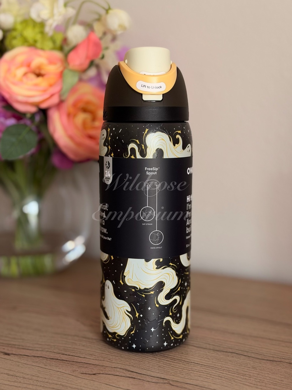 32oz halloween round we ghost owala water bottle limited edition